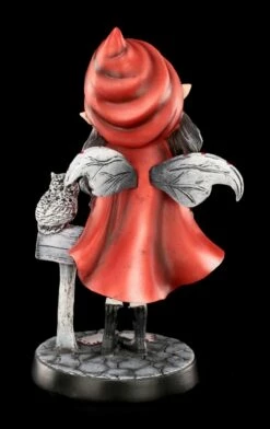 Elfen Figur Mit Eule - Missing You -FIGUREN Verkäufe Elfe Rot Missing 5 1280x1280