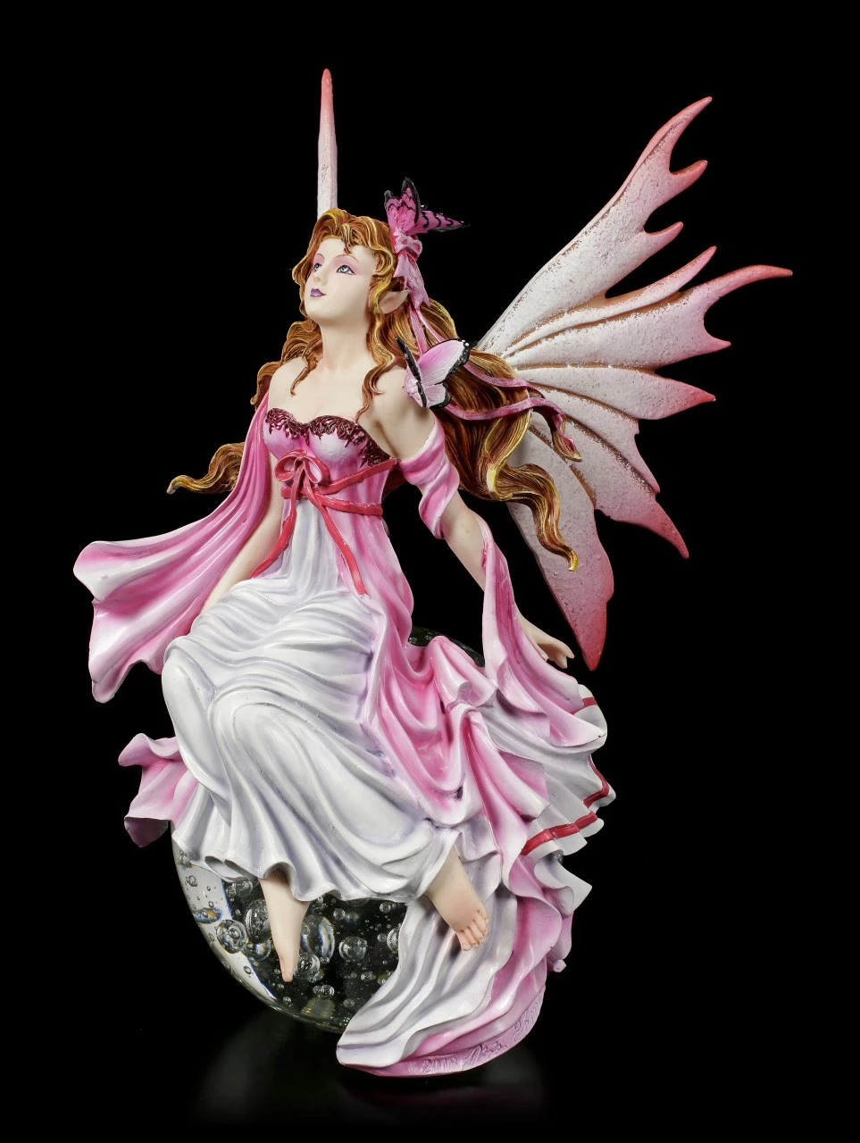 Elfen Figur Auf Glaskugel - Daybreak By Nene Thomas 3 Elfen Figur Auf Glaskugel - Daybreak By Nene Thomas
