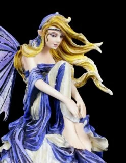 Elfen Figur Auf Glaskugel - Blue Dream -FIGUREN Verkäufe Elfen Figur Auf Glaskugel Blue Dream 5 1280x1280