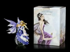 Elfen Figur Auf Glaskugel - Blue Dream -FIGUREN Verkäufe Elfen Figur Auf Glaskugel Blue Dream 7 1280x1280