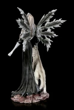 Elfen Figur - Dark Aura Mit Wolf 13 Elfen Figur - Dark Aura Mit Wolf -FIGUREN Verkäufe Elfen Figur Dark Aura Mit Wolf 3 1280x1280