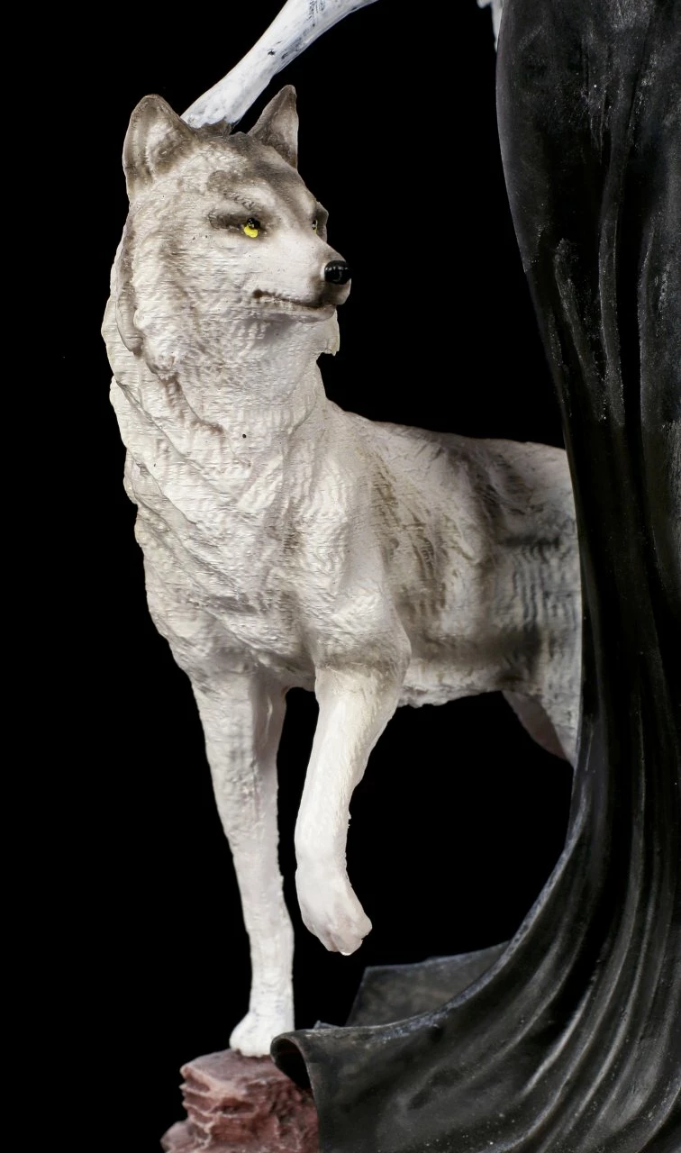 Elfen Figur - Dark Aura Mit Wolf 10 Elfen Figur - Dark Aura Mit Wolf – Bild 8