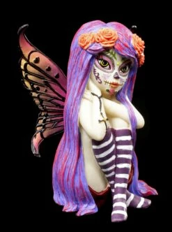 NEMESIS NOW Elfen Figur Esmeralda - Sugar Skull Fairy