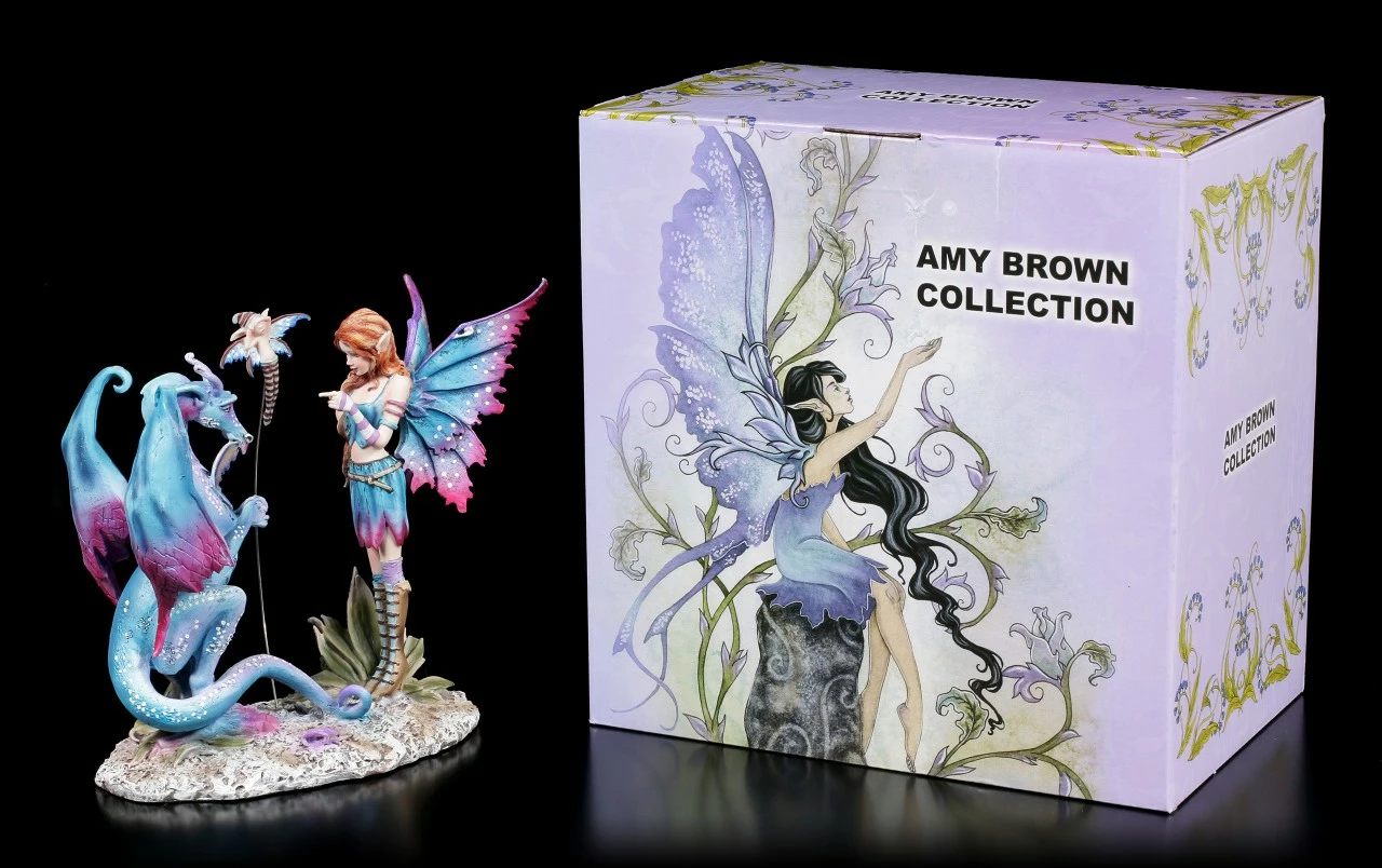 Elfen Figur Mit Drache - Bad Dragon By Amy Brown 11 Elfen Figur Mit Drache - Bad Dragon By Amy Brown – Bild 9