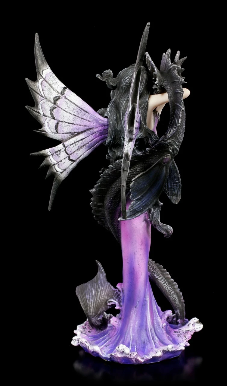 Elfen Figur Mit Seedrache 6 Elfen Figur Mit Seedrache – Bild 4