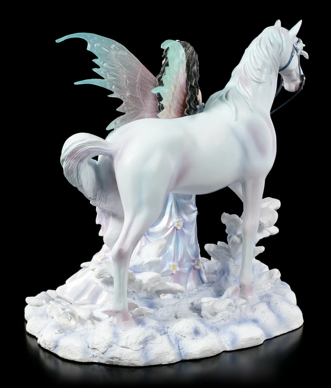 Elfen Figur Mit Pferd - Winter Wings By Nene Thomas 6 Elfen Figur Mit Pferd - Winter Wings By Nene Thomas – Bild 4