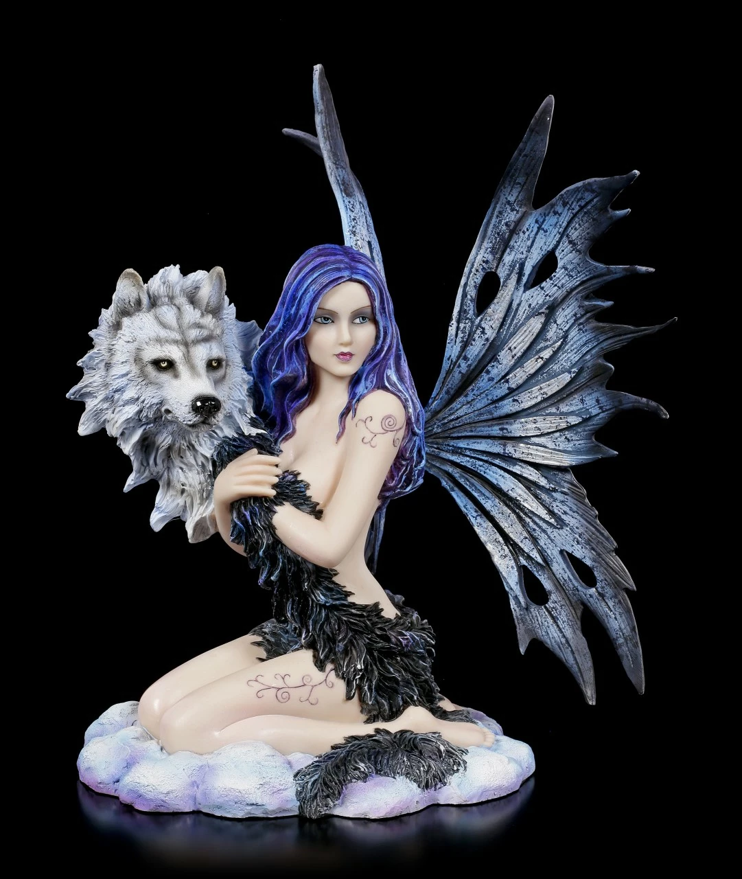 Elfen Figur - Wolf Spirit 3 Elfen Figur - Wolf Spirit