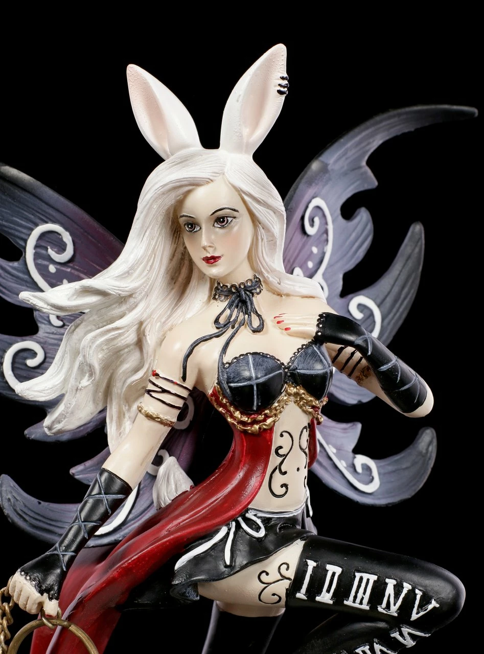 NEMESIS NOW Elfen Figur - Wonderland Fairy Rabbit 7 NEMESIS NOW Elfen Figur - Wonderland Fairy Rabbit – Bild 5