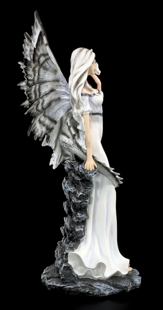 Große Elfen Figur Mit Drache - Avari 7 Große Elfen Figur Mit Drache - Avari – Bild 5