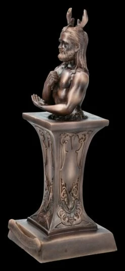 Büste - Gehörnter Gott Cernunnos -FIGUREN Verkäufe FS12177 Bueste Gehoernter Gott Cernunnos 3 1280x1280