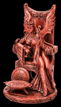 Keltische Göttin Figur - Queen Maeve - Rot -FIGUREN Verkäufe FS12187 Keltische Goettin Figur Queen Maeve rot 2 1280x1280