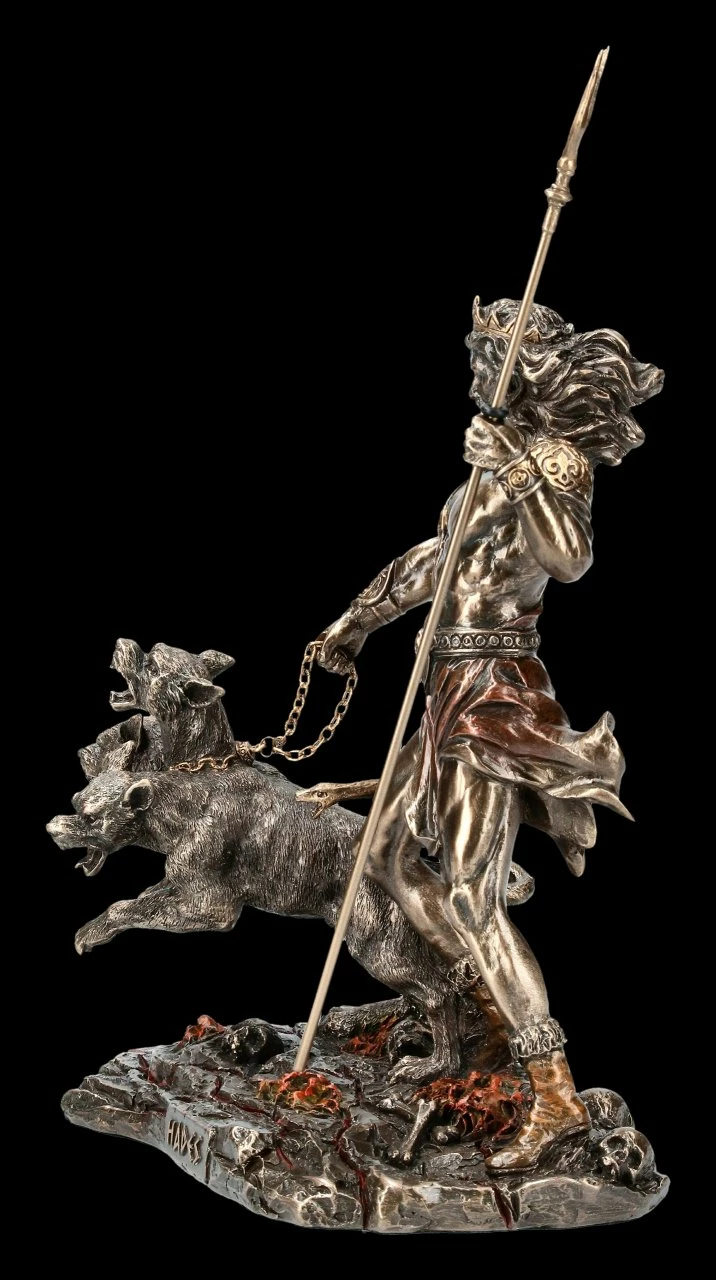 Hades Figur - Herr Der Unterwelt Mit Kerberos 7 Hades Figur - Herr Der Unterwelt Mit Kerberos – Bild 5