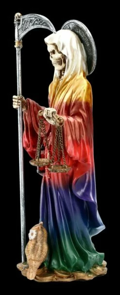 Santa Muerte Figur - Regenbogenfarben -FIGUREN Verkäufe FS13955 Santa Muerte Figur regenbogenfarben 3 1280x1280