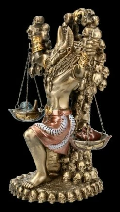 Anubis Figur Mit Herz Und Feder -FIGUREN Verkäufe FS14541 Anubis Figur mit Herz und Feder 3 1280x1280