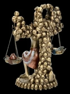 Anubis Figur Mit Herz Und Feder -FIGUREN Verkäufe FS14541 Anubis Figur mit Herz und Feder 5 1280x1280