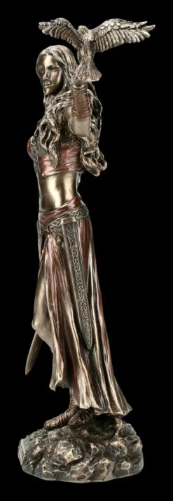 Morrigan Figur - Keltische Göttin Mit Rabe -FIGUREN Verkäufe FS15229 Morrigan Figur Keltische Goettin mit Rabe 3 1280x1280
