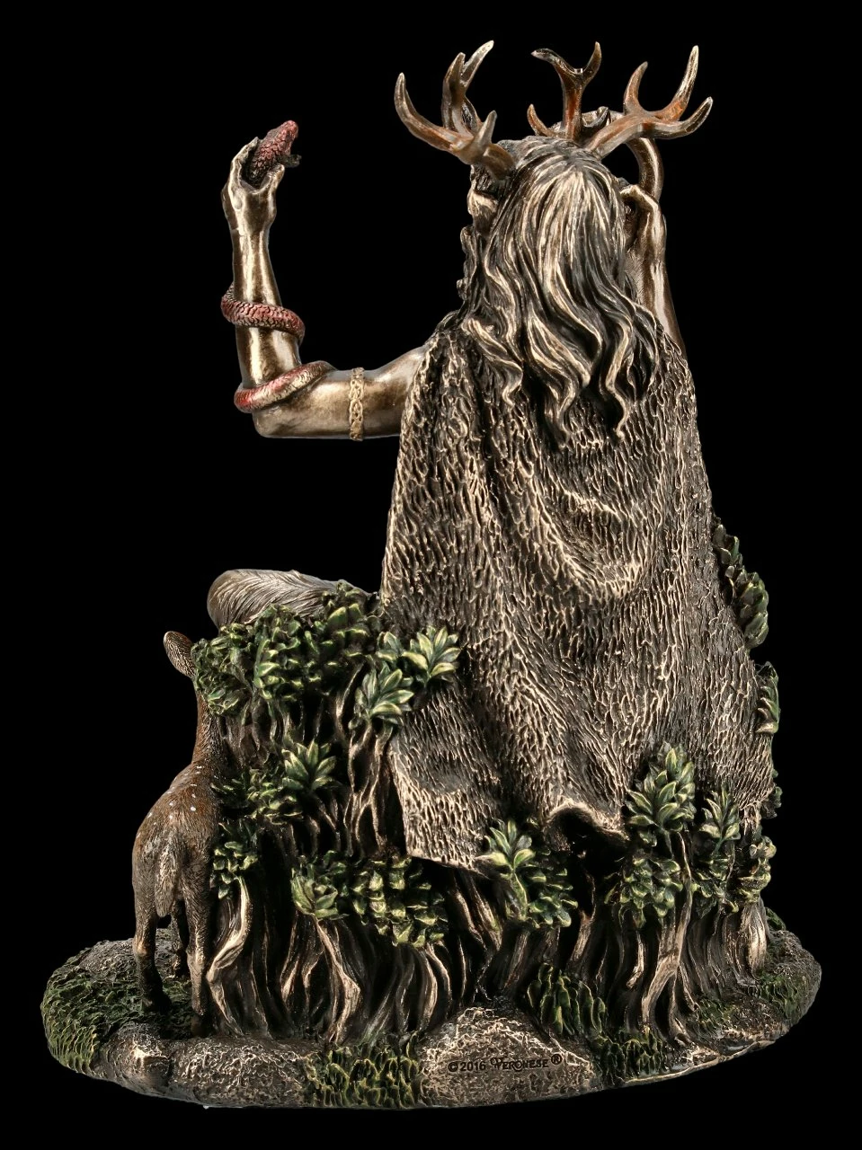 Cernunnos Figur - Keltischer Gott Mit Tieren 6 Cernunnos Figur - Keltischer Gott Mit Tieren – Bild 4