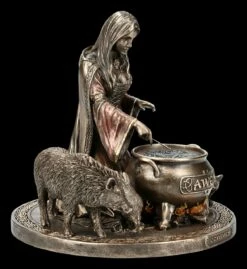 Ceridwen Figur - Keltische Gottheit Der Fruchtbarkeit -FIGUREN Verkäufe FS17272 Ceridwen Figur Keltische Gottheit der Fruchtbarkeit 8 1280x1280