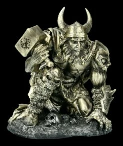 Thor Figur Mit Hammer Mjolnir