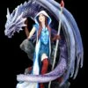 Drachen Figur Mit Zauberin - Dragon Mage -FIGUREN Verkäufe FS19201 Drachen Figur mit Zauberin Dragon Mage 1 1280x1280