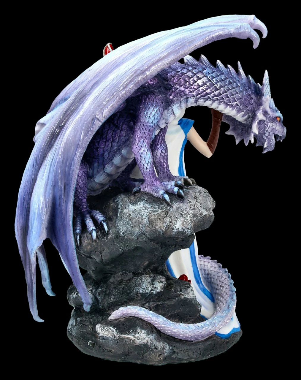 Drachen Figur Mit Zauberin - Dragon Mage 6 Drachen Figur Mit Zauberin - Dragon Mage – Bild 4