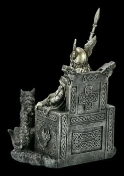 Odin Figur - Göttervater Auf Thron Mit Wölfen 12 Odin Figur - Göttervater Auf Thron Mit Wölfen -FIGUREN Verkäufe FS19272 Odin Figur Goettervater auf Thron mit Woelfen 5 1280x1280