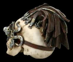 Steampunk Totenkopf - Dreadlock Device - Groß -FIGUREN Verkäufe FS19469 Steampunk Totenkopf Dreadlock Device gross 5 1280x1280