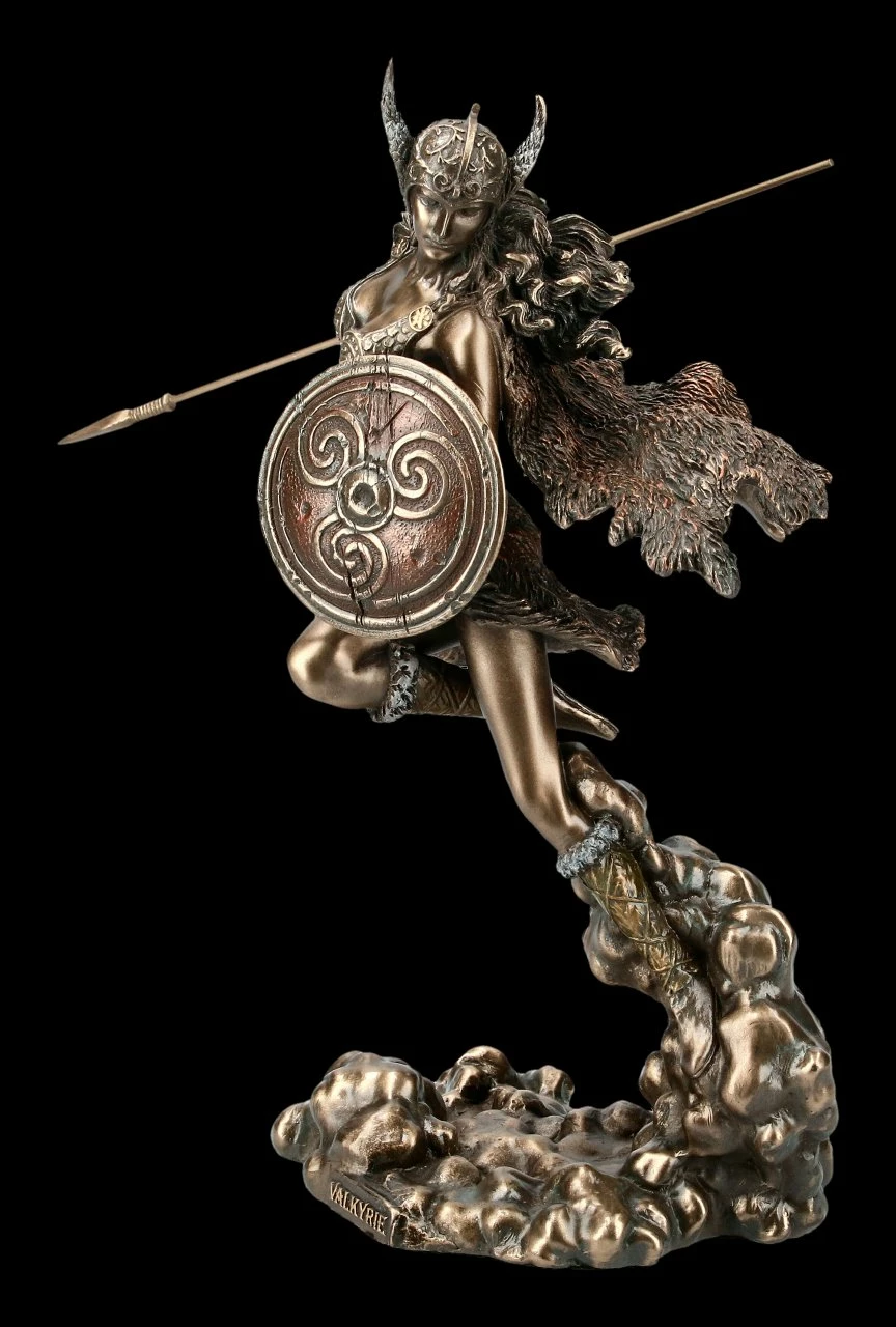 Walküre Figur - Nordische Göttin Mit Speer 4 Walküre Figur - Nordische Göttin Mit Speer – Bild 2