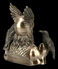 Odin Büste Mit Zwei Raben -FIGUREN Verkäufe FS19783 Odin Bueste mit zwei Raben 7 1280x1280