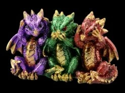Bunte Drachen Figur - Nichts Böses 8 Bunte Drachen Figur - Nichts Böses -FIGUREN Verkäufe FS20538 Bunte Drachen Nichts Boeses 2 1280x1280