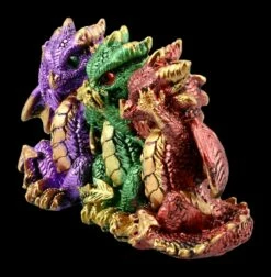 Bunte Drachen Figur - Nichts Böses 9 Bunte Drachen Figur - Nichts Böses -FIGUREN Verkäufe FS20538 Bunte Drachen Nichts Boeses 3 1280x1280