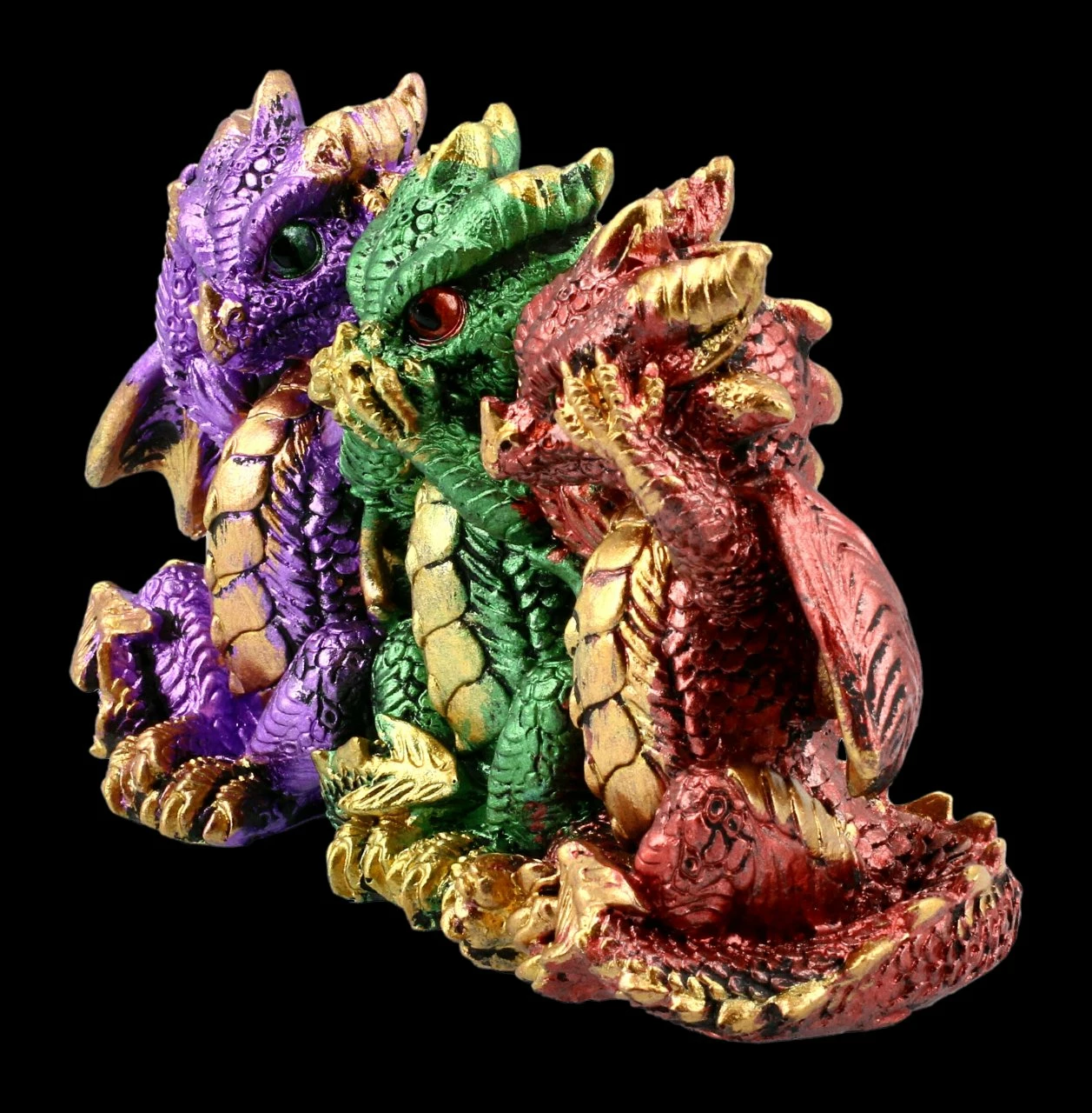 Bunte Drachen Figur - Nichts Böses 5 Bunte Drachen Figur - Nichts Böses – Bild 3
