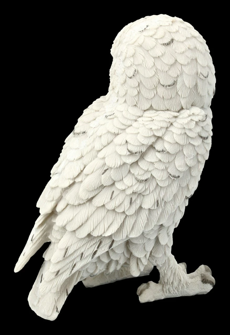 Schneeeulen Figur - Snowy Watch Groß 6 Schneeeulen Figur - Snowy Watch Groß – Bild 4