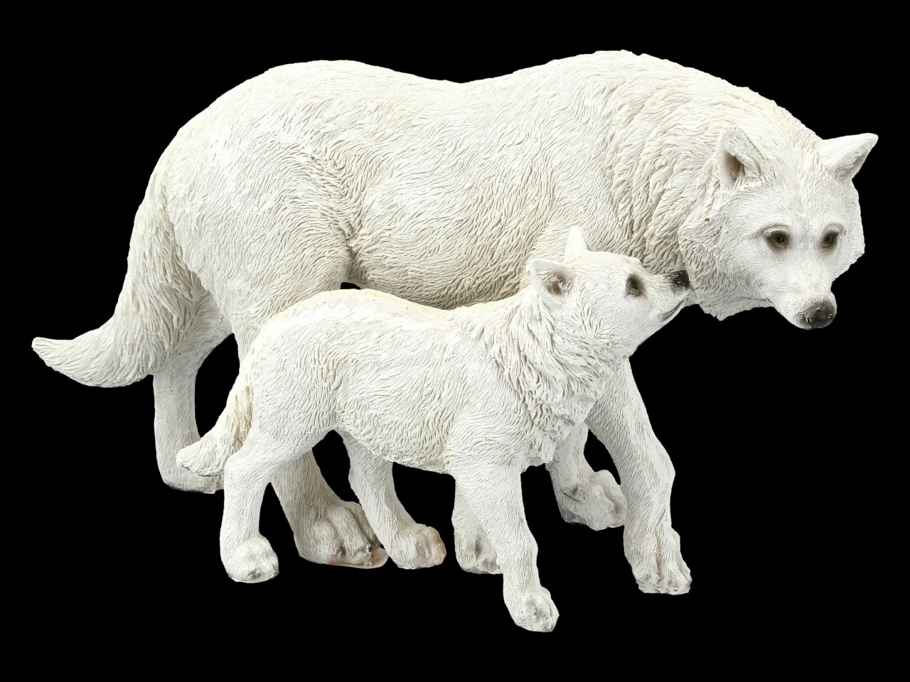 Wolf Figur - Winter Offering 3 Wolf Figur - Winter Offering