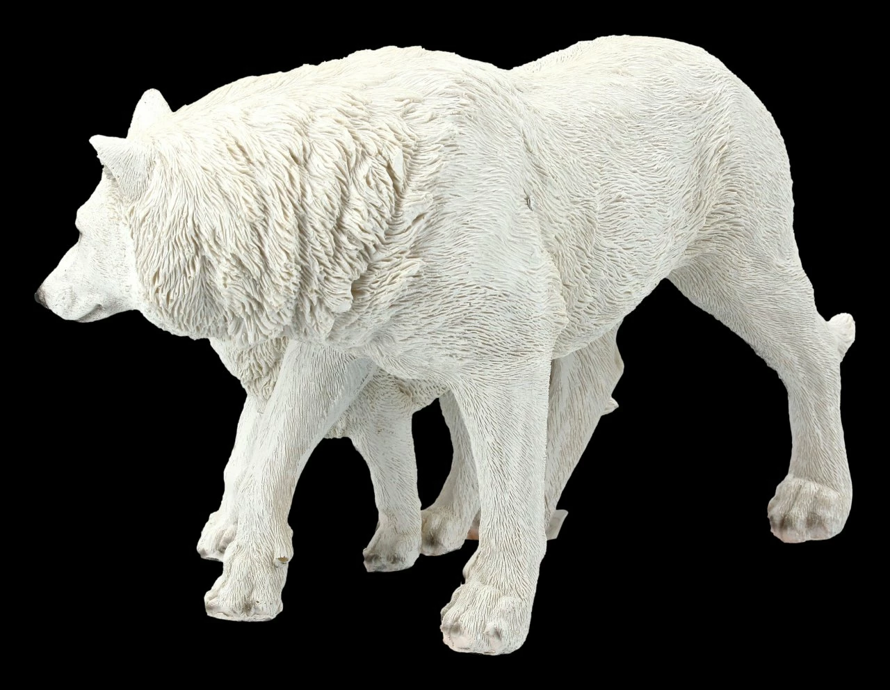 Wolf Figur - Winter Offering 7 Wolf Figur - Winter Offering – Bild 5