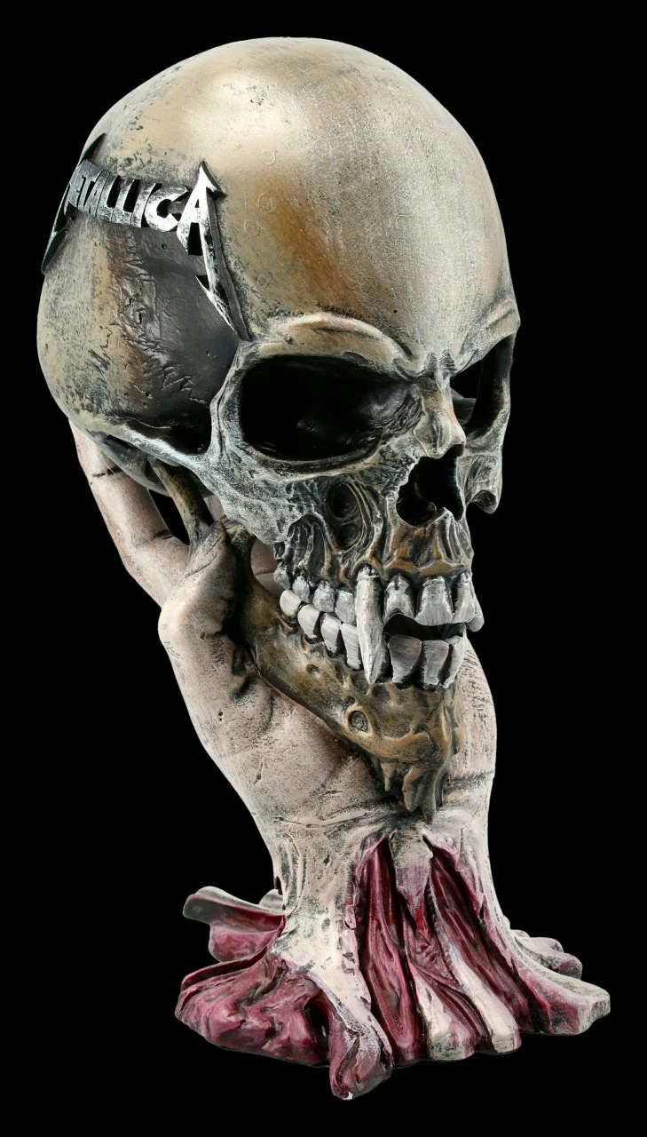 Metallica Totenkopf Figur - Sad But True 4 Metallica Totenkopf Figur - Sad But True – Bild 2