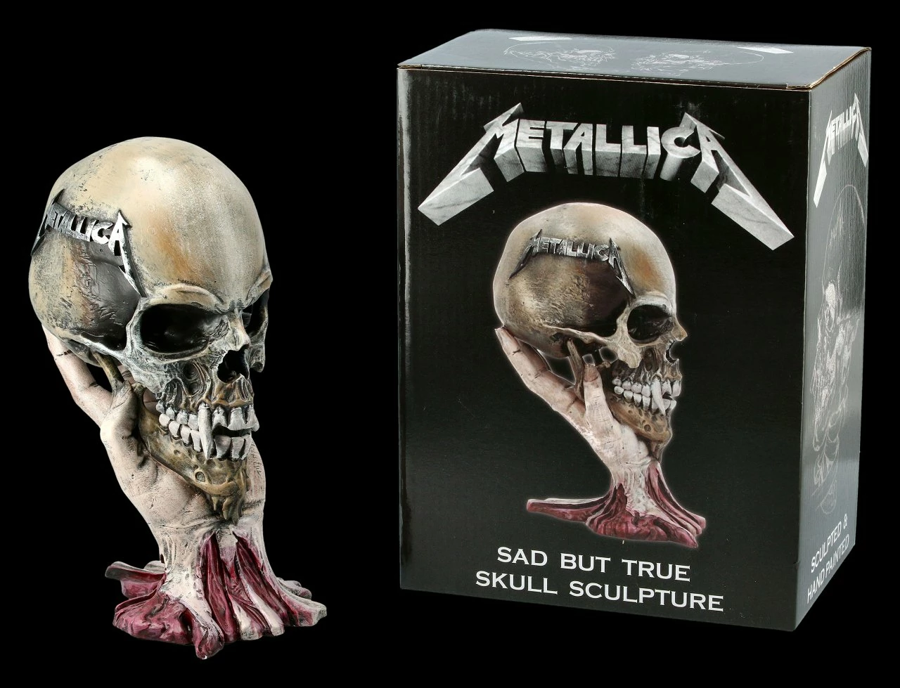 Metallica Totenkopf Figur - Sad But True 5 Metallica Totenkopf Figur - Sad But True – Bild 3