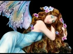 Elfen Figur - Shila Schläft Auf Baumstumpf -FIGUREN Verkäufe FS20774 Elfen Figur Shila schlaeft auf Baumstumpf 8 1280x1280