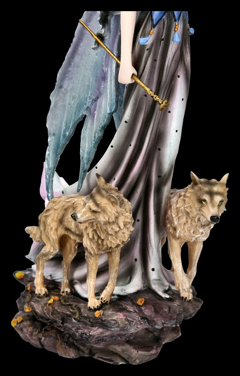 Elfen Figur - Nessa Mit Wölfen 8 Elfen Figur - Nessa Mit Wölfen – Bild 6