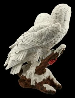 Eulen Figur - Schneeeulen Paar Auf Ast -FIGUREN Verkäufe FS20794 Schneeeulenpaerchen auf Ast stehend 7 1280x1280