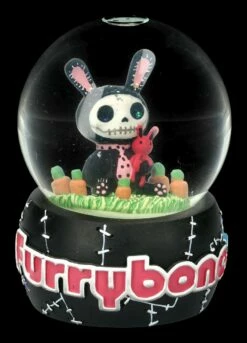 Furrybones Schneekugel - Black Bun-Bun -FIGUREN Verkäufe FS20873 Furrybones Schneekugel Black Bun Bun 1 1280x1280