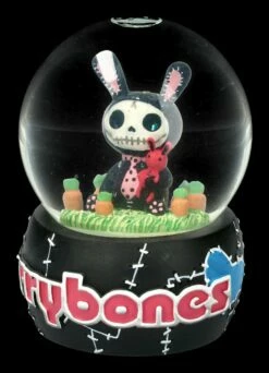 Furrybones Schneekugel - Black Bun-Bun -FIGUREN Verkäufe FS20873 Furrybones Schneekugel Black Bun Bun 3 1280x1280