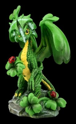 Drachen Figur - Glücksklee Lucky Clover -FIGUREN Verkäufe FS21037 Drachen Figur Gluecksklee Lucky Clover 3 1280x1280