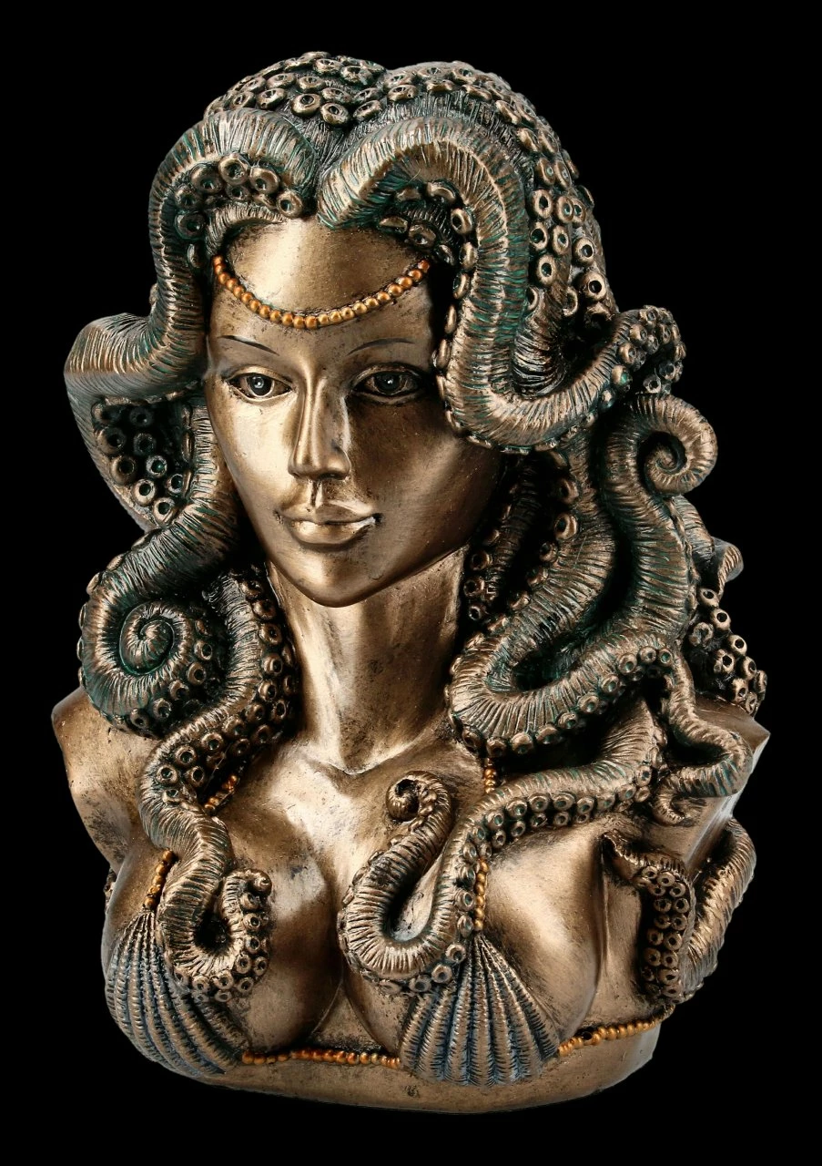 Hexen Büste - Meereshexe Cecaelia 5 Hexen Büste - Meereshexe Cecaelia – Bild 3