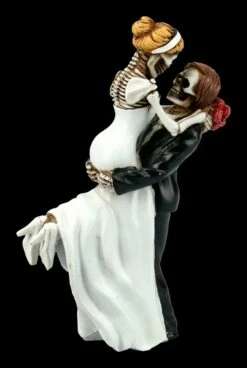 Skelett Figur - Brautpaar Love Never Dies - Happy Reunion