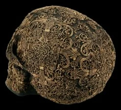 Totenkopf Mit Feinen Ornamenten -FIGUREN Verkäufe FS21099 Geschnitzter Totenkopf 5 1280x1280