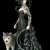 Hexen Figur - Bella Maestra By Nene Thomas -FIGUREN Verkäufe FS21113 Hexen Figur Bella Maestra mit Wolf 9 1280x1280