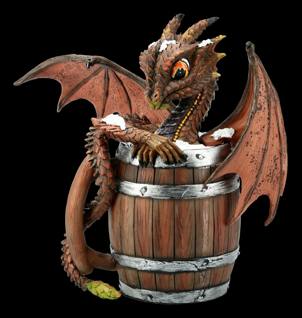 Drachen Figur - Dark Beer 3 Drachen Figur - Dark Beer