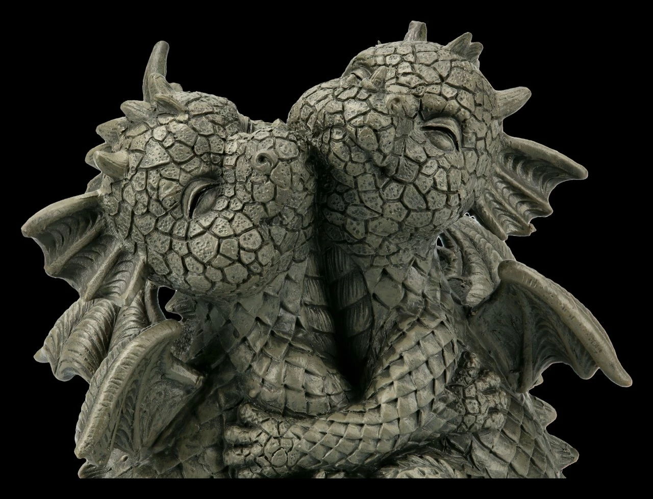 Kleine Gartenfigur - Drachen Paar 8 Kleine Gartenfigur - Drachen Paar – Bild 6