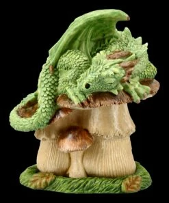 Drachen Räucherkegelhalter - Let Sleeping Dragons Lie -FIGUREN Verkäufe FS21267 Raeucherkegelhalter Gruener Drache 2 1280x1280